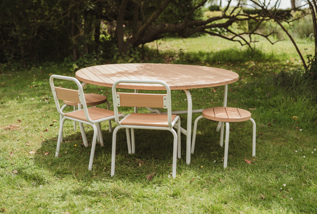 Outdoor Acacia and Aluminium Table