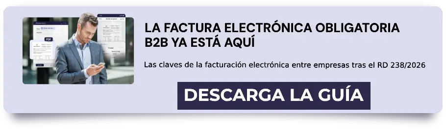Descarga gratis la guía Factura electrónica obligatoria B2B: