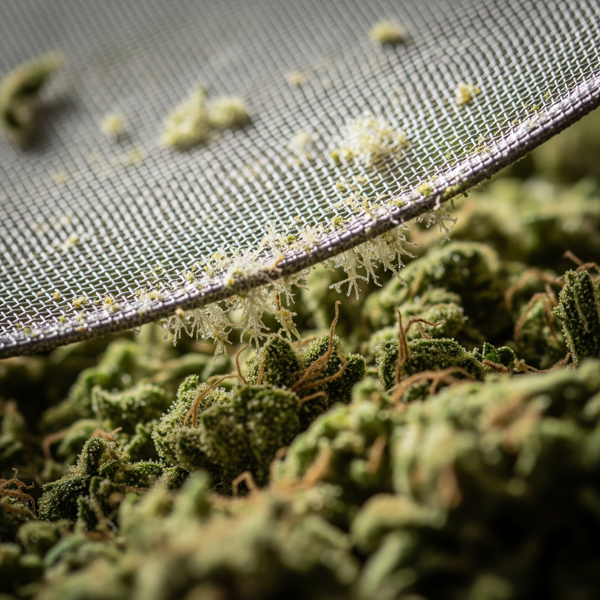 Die “Dry Sift”- Methode