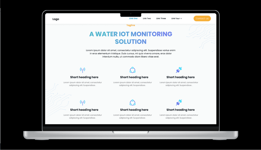 mode présentation de figma avec ecran d'ordinateur macbook pro