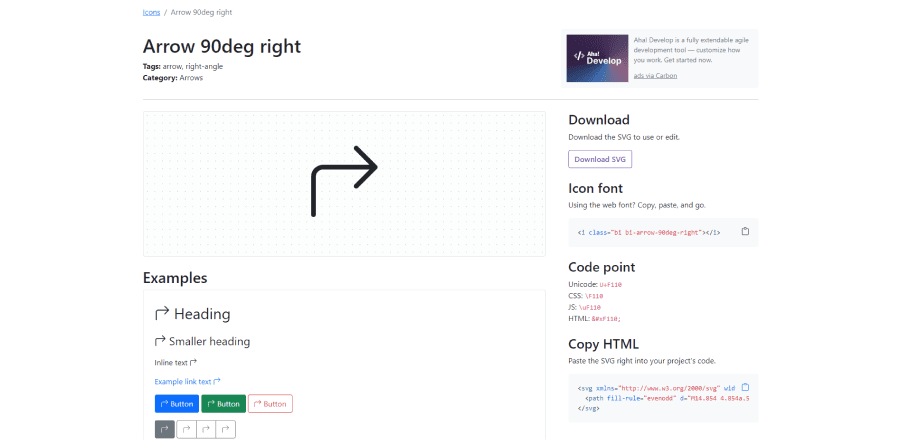 Website bootstrap icons