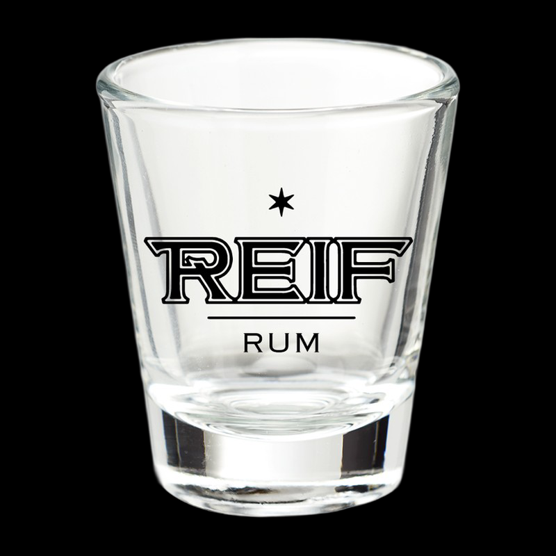 Reif Rum shot glass