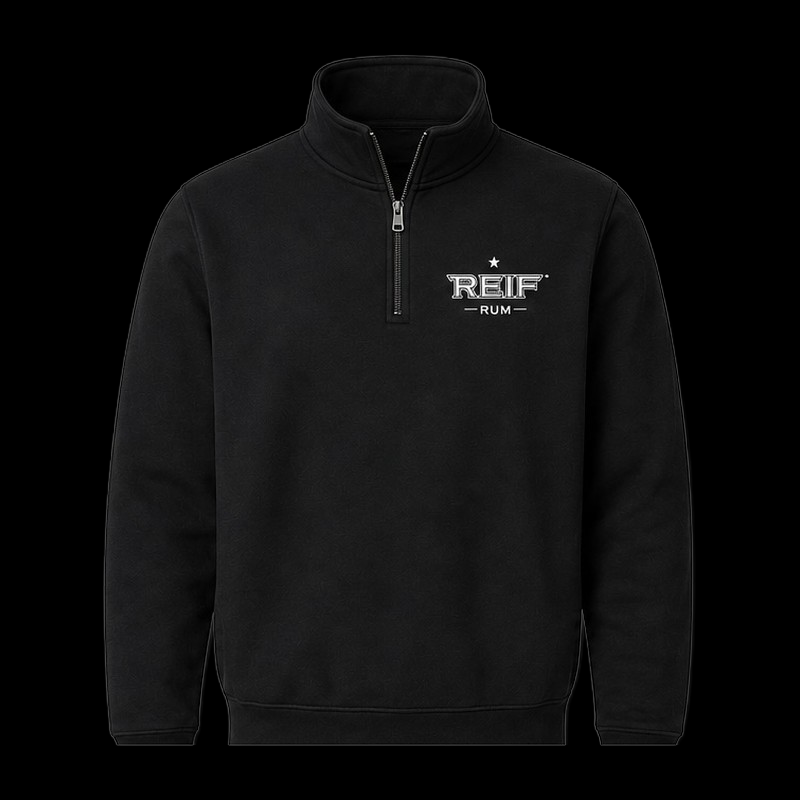 Reif Rum quarter zip sweatshirt