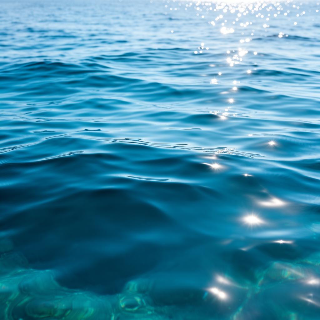 The Mediterranean — azure