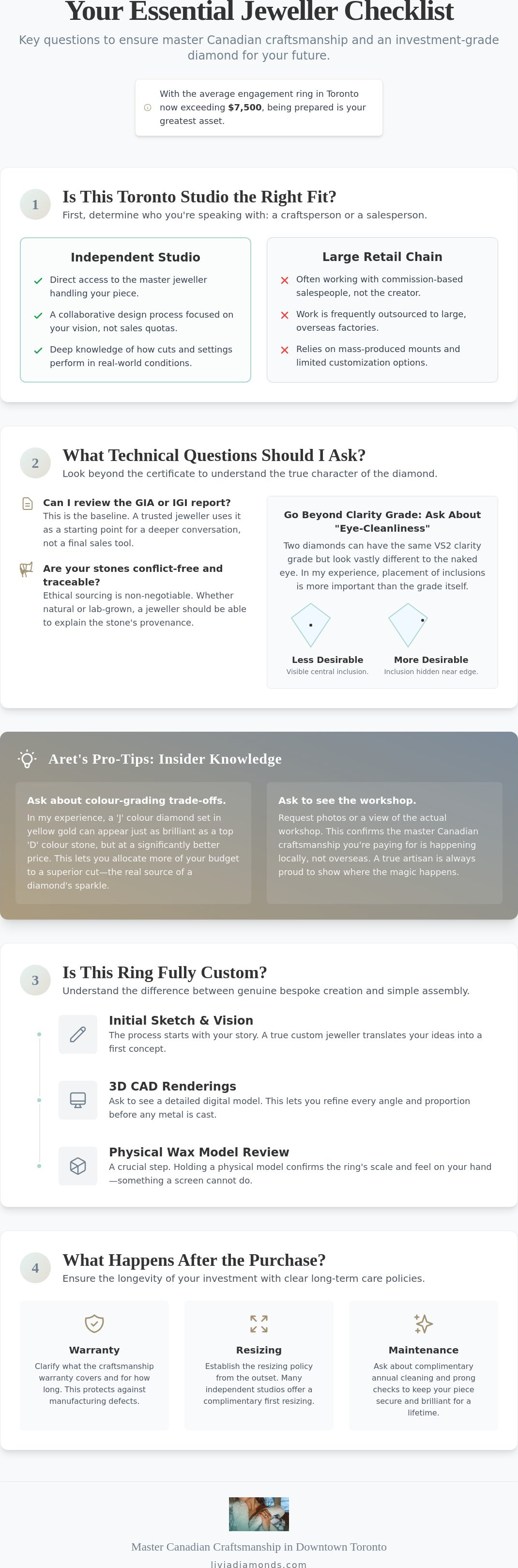 Questions to ask your jeweller