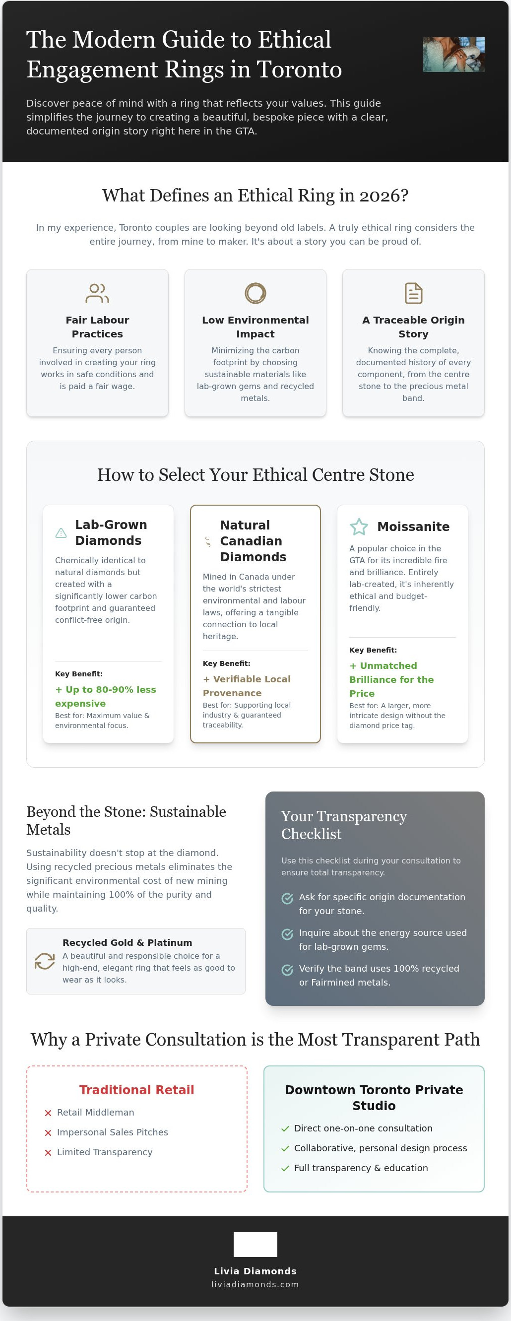 Ethical engagement rings toronto