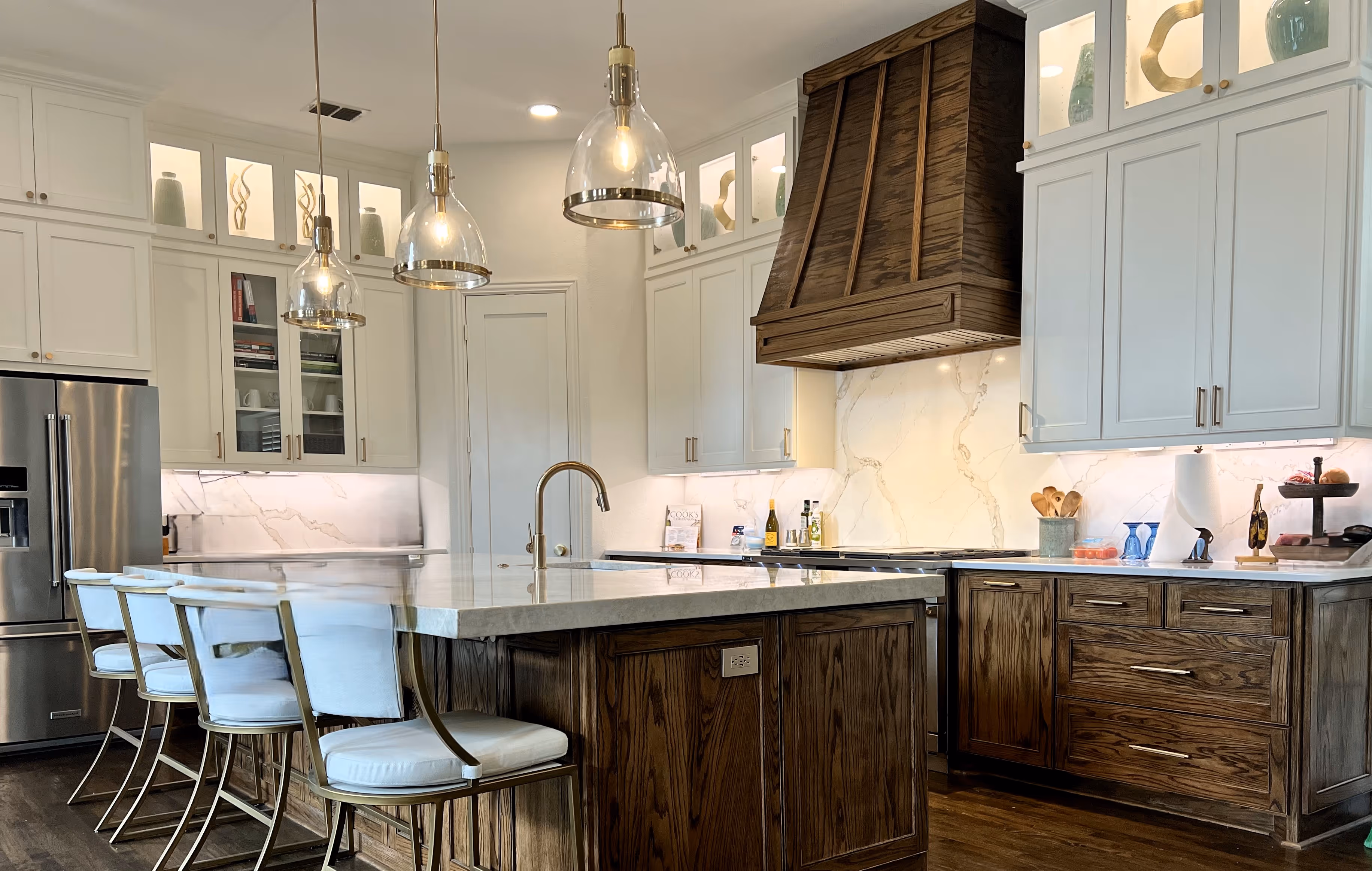 Kitchen remodel by North Dallas Renovations