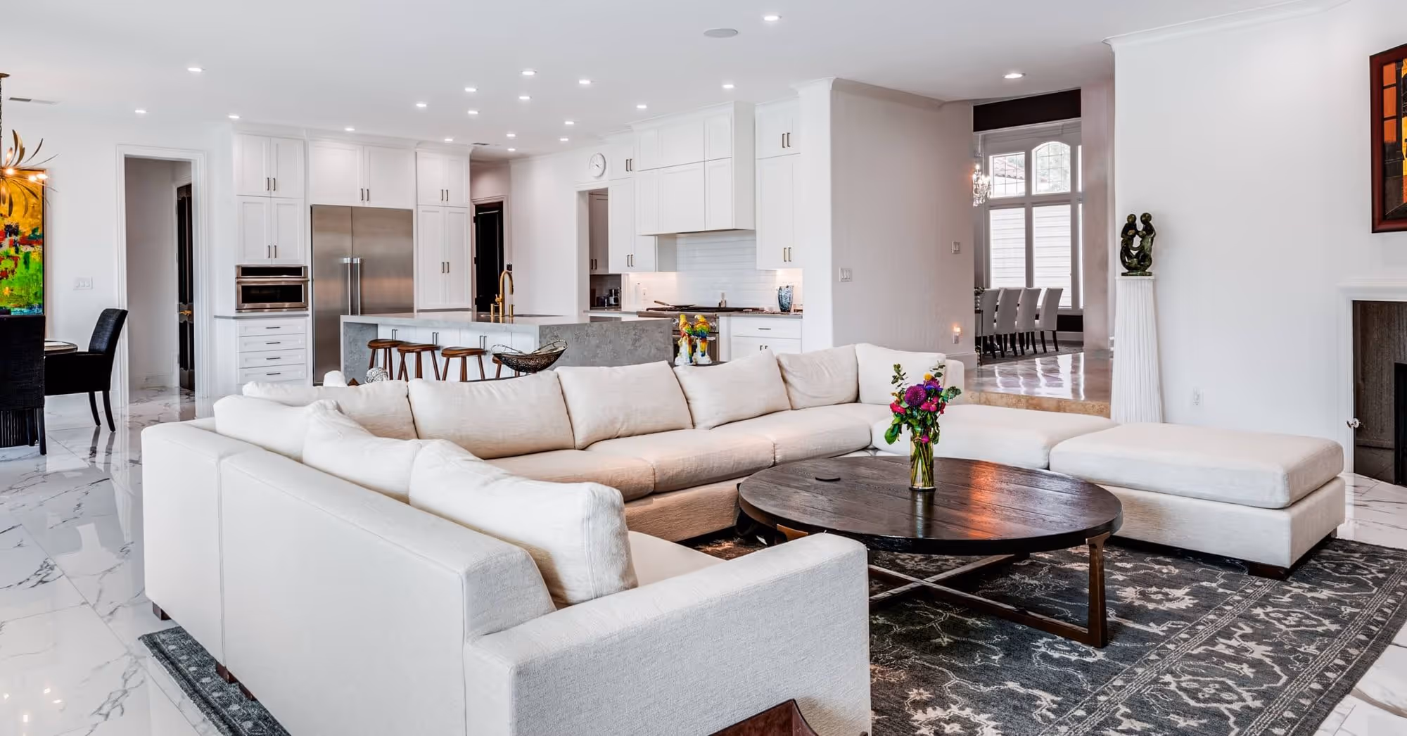 Luxury home design in North Dallas