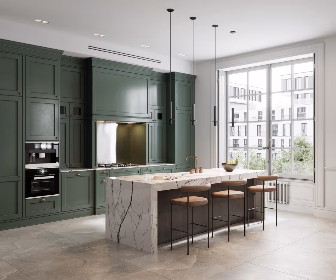 Green Open Kitchen