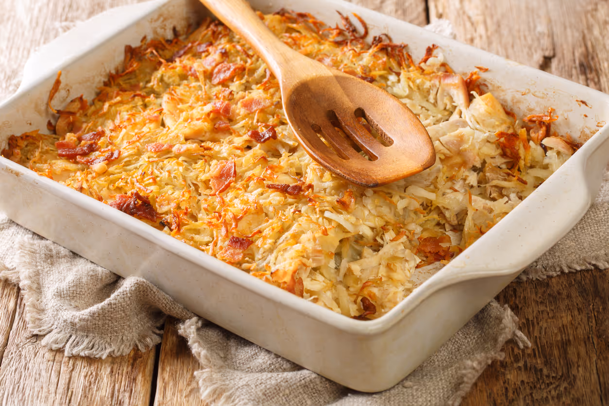 Freshly baked food