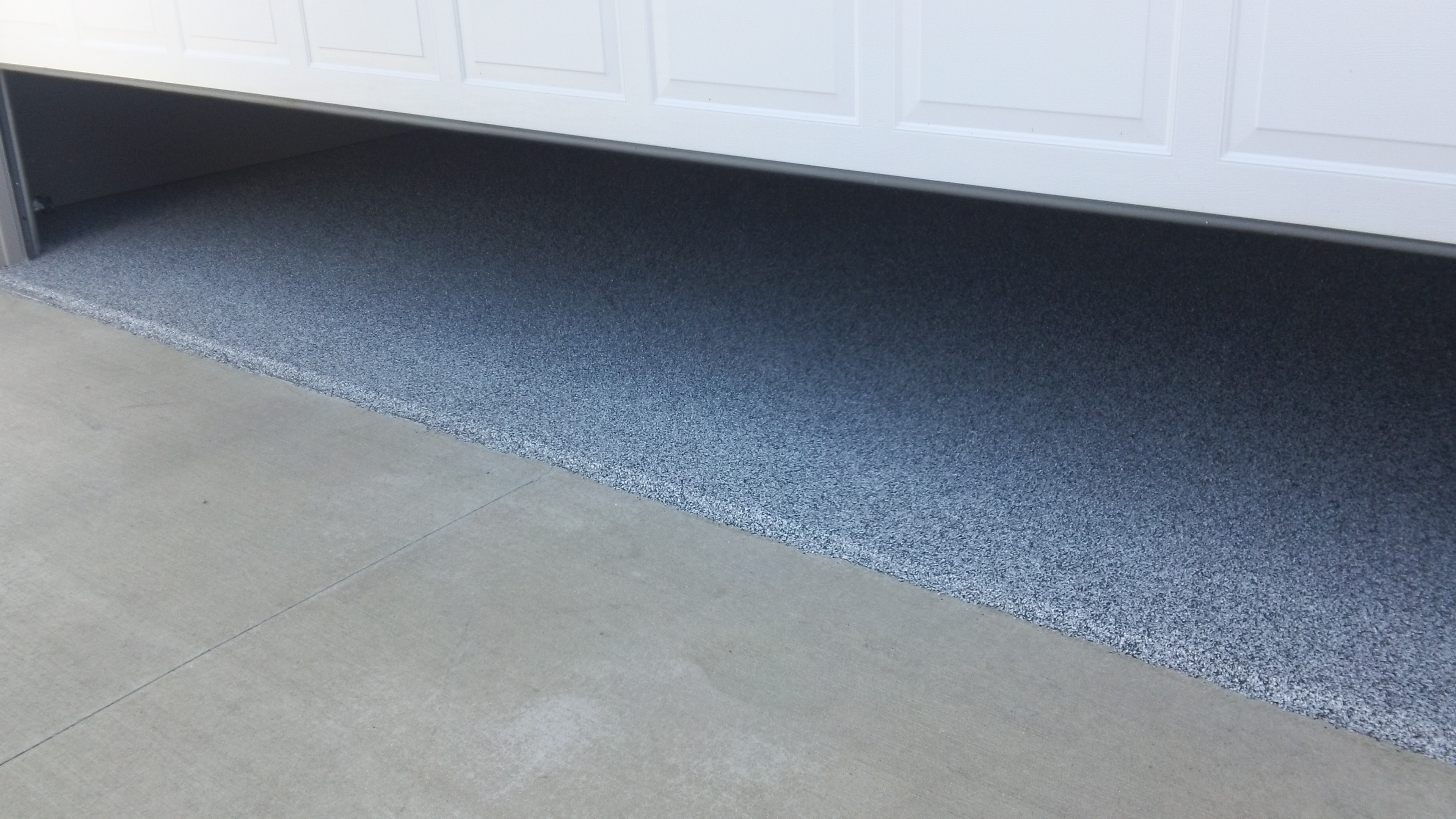 Garage with Epoxy as the Base Coat and Polyaspartic as the Top Coat