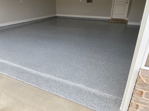 Garage Floor Coating Installed by Cornerstone Hard Surface Restoration in Fairhope, AL