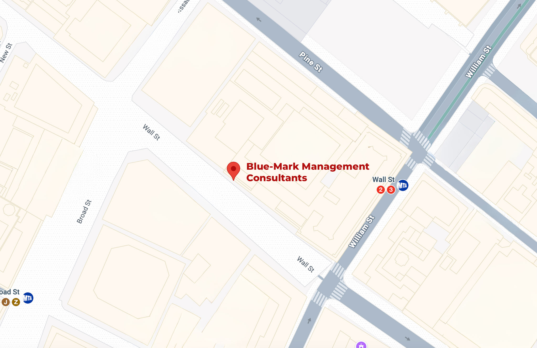 Blue-Mark Address on Google Map