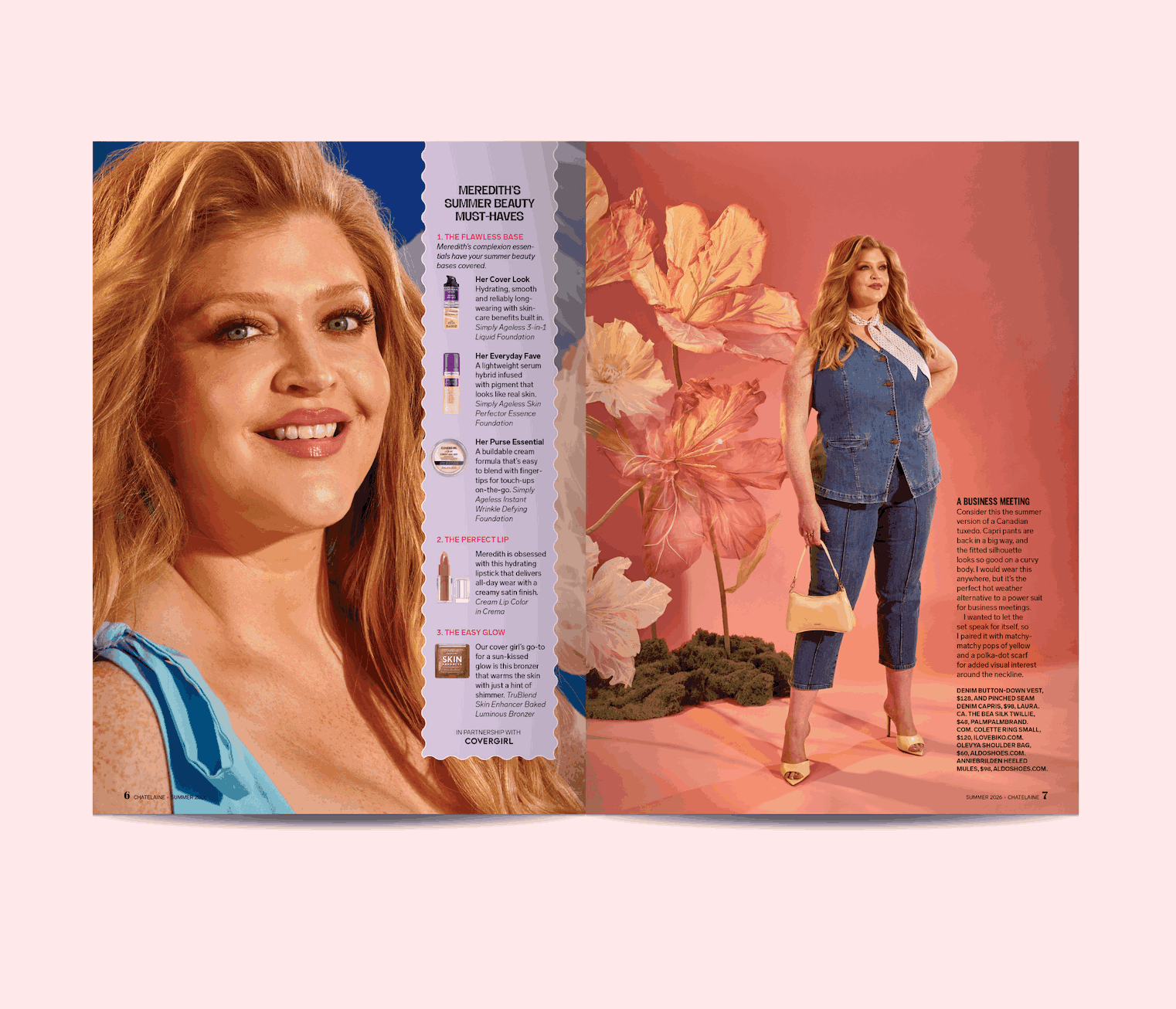 Célébration des styles d'été avec Meredith Shaw
