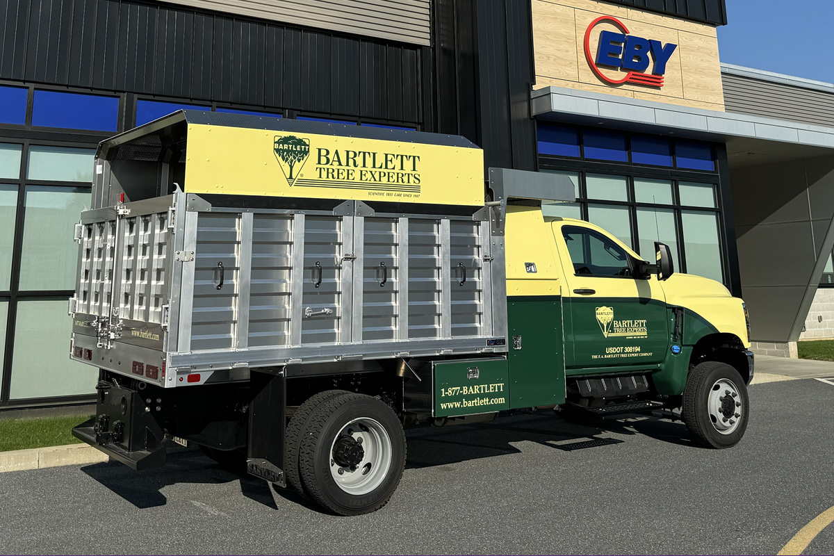 Eby Custom Landscape Chipper Truck Body