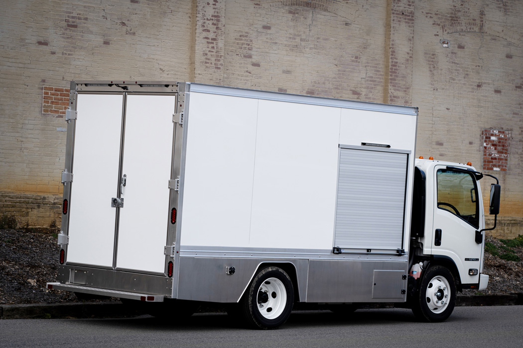 Eby Custom Jetter Drain Service Truck Body