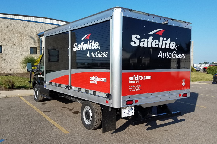 Eby Custom Truck Body Built For Safelite Auto Glass