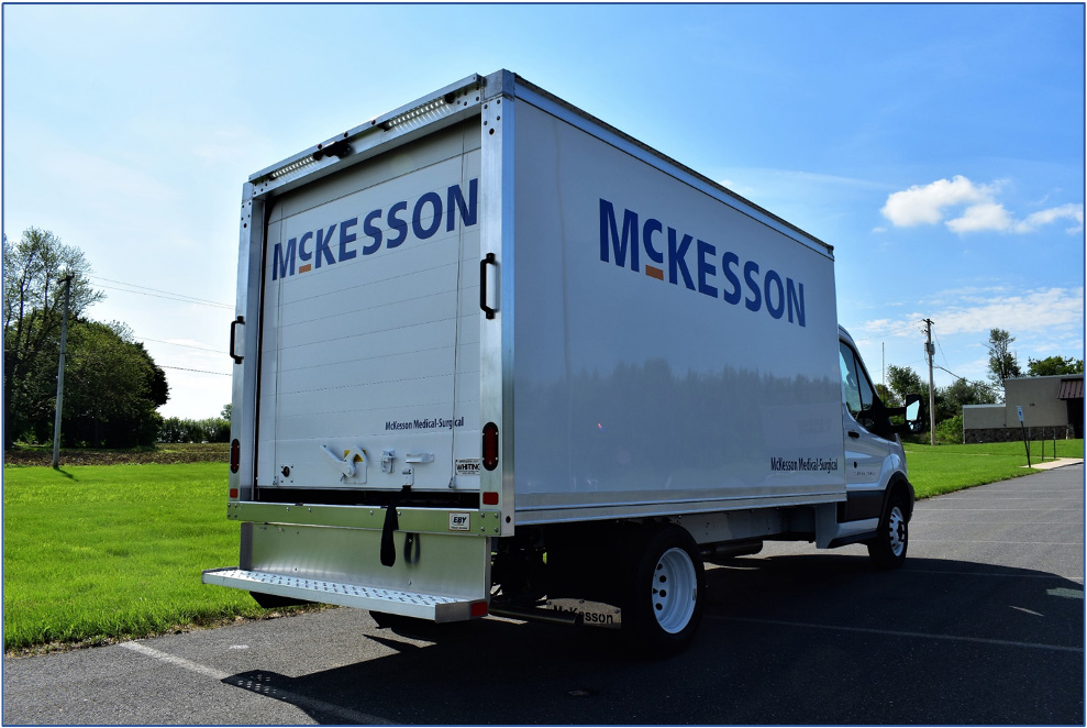 Eby Custom Truck Body built for McKesson