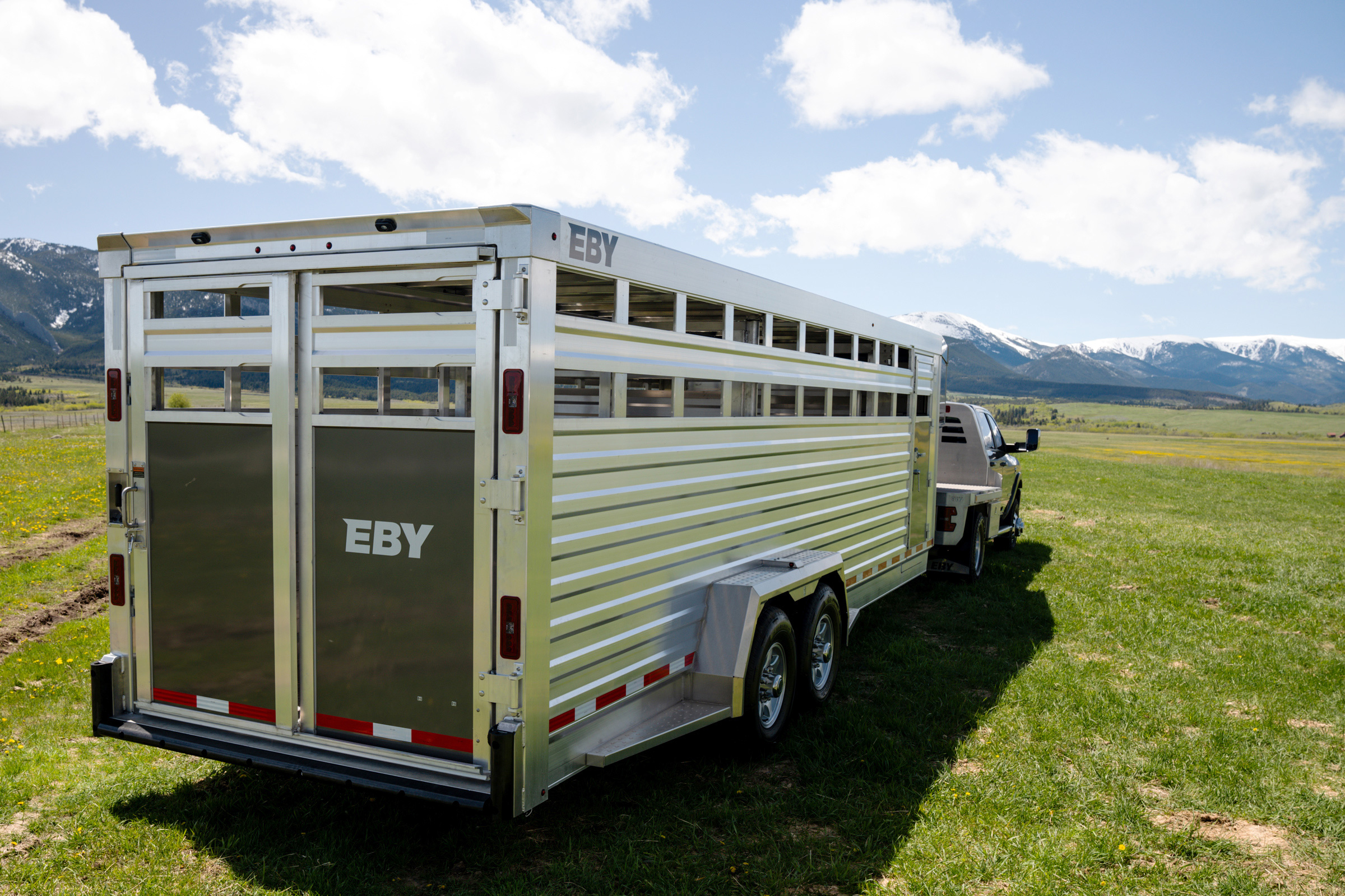 Eby Maverick Slat Side Gooseneck Livestock Trailer