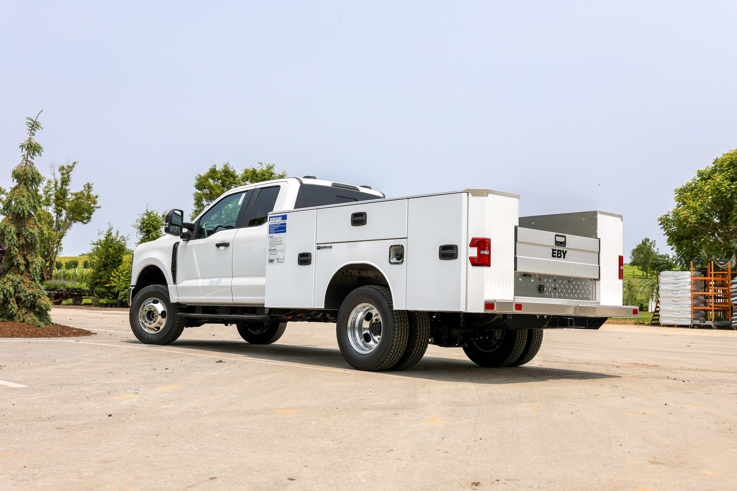 Eby Renegade Aluminum Service Truck Body