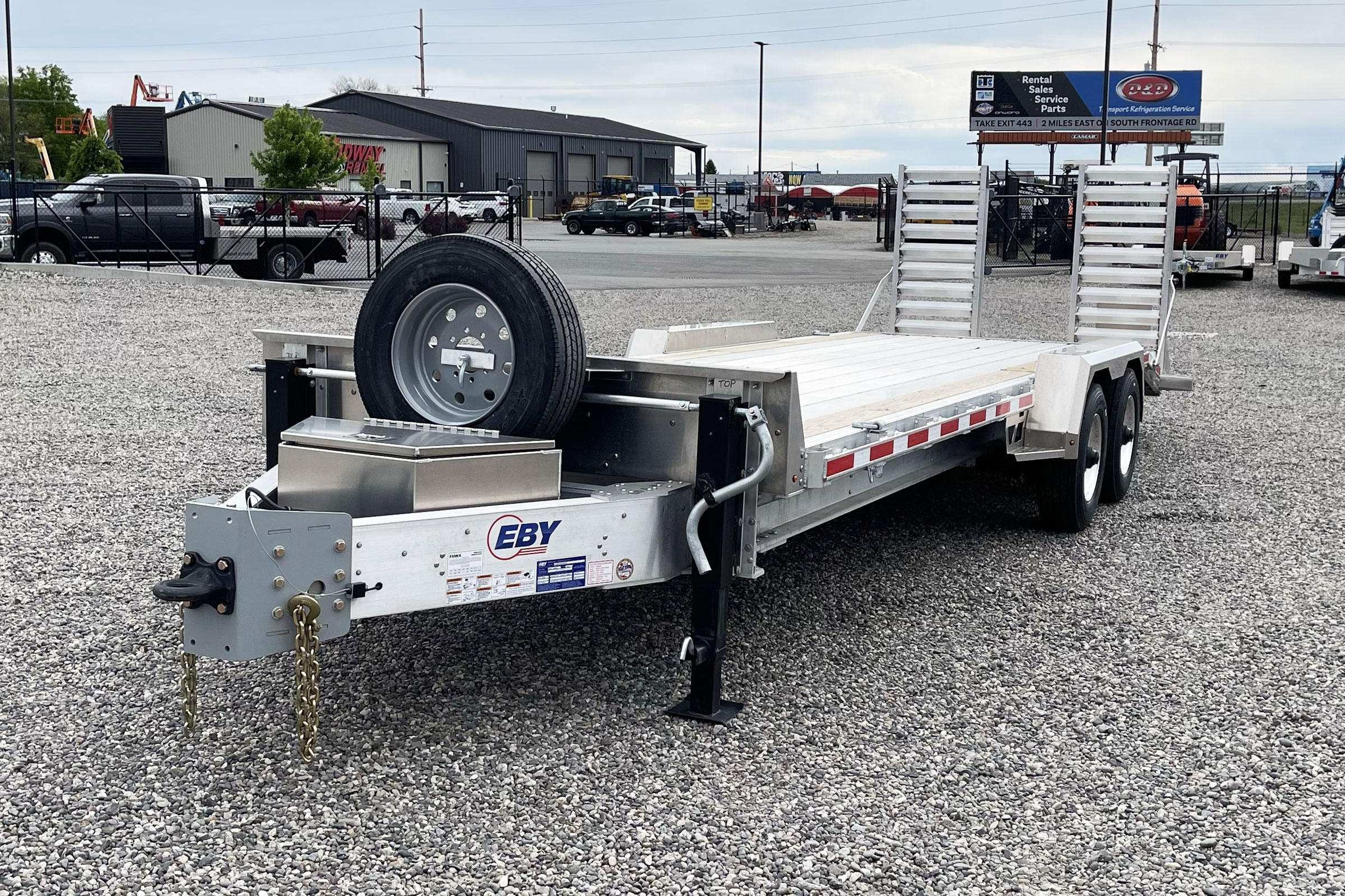 Eby 23K Low Profile Equipment Trailer