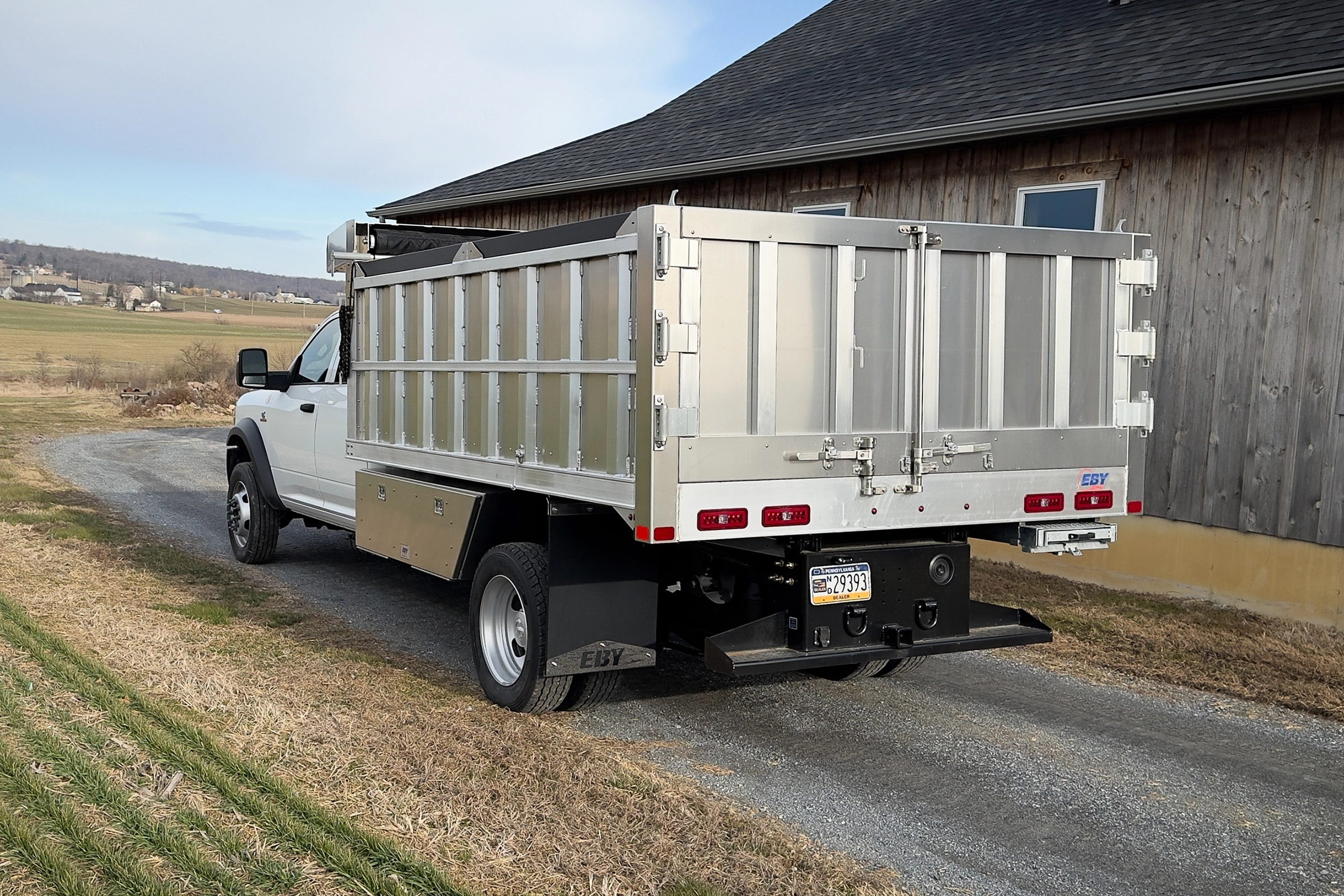 Eby EDGE Landscape Truck Body