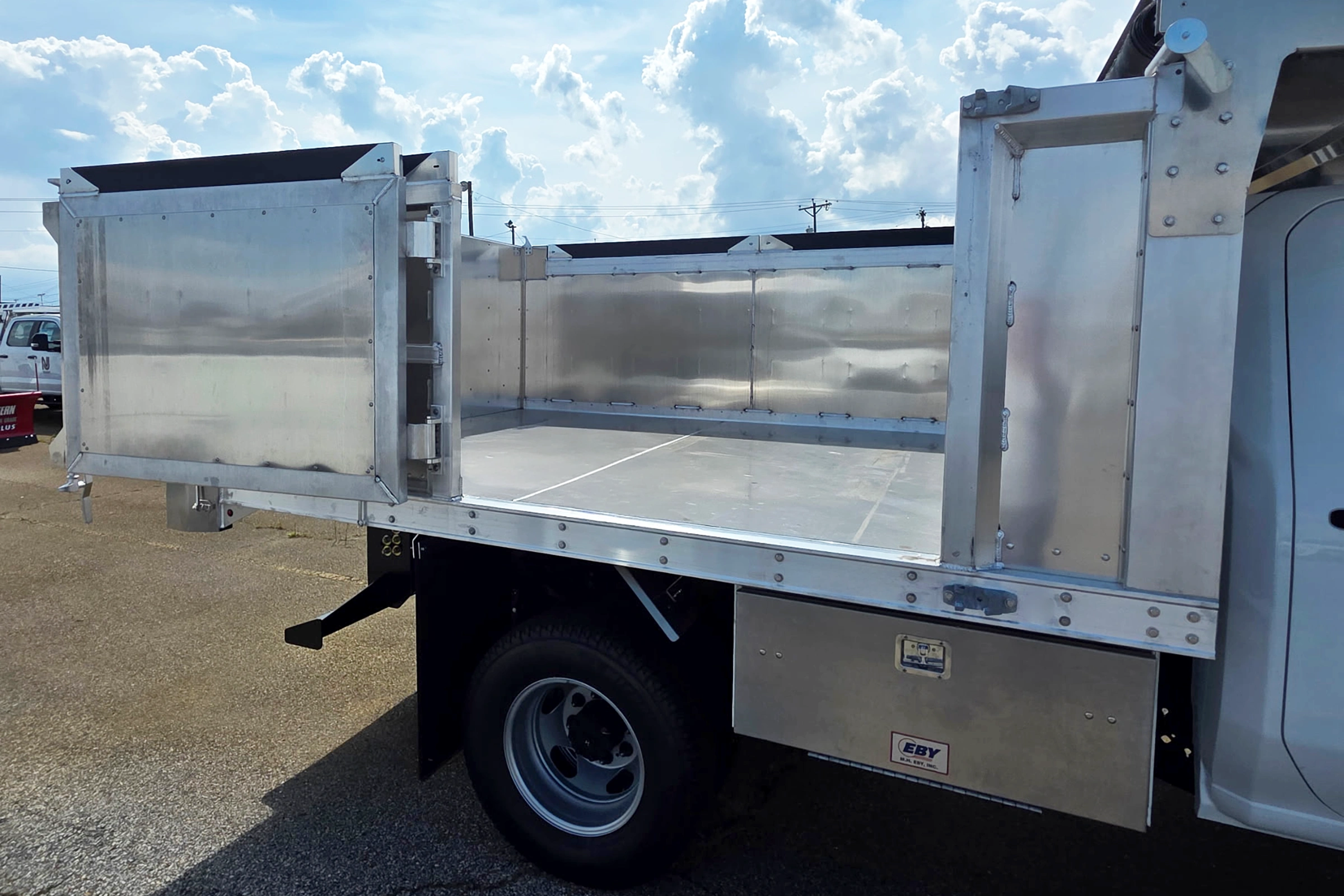 Eby EDGE Landscape Truck Body - Side Gate