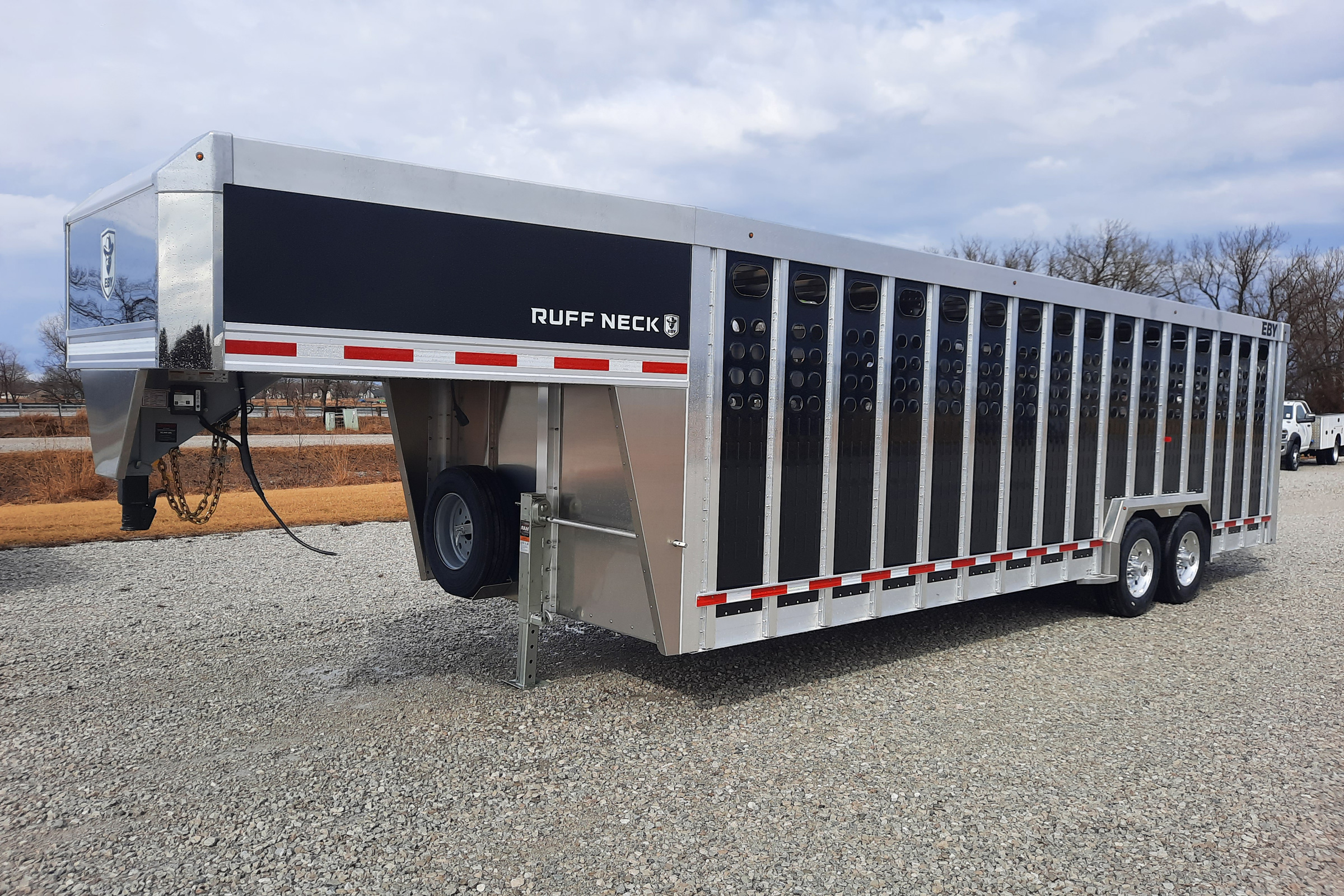 Eby Ruff Neck Punch Panel Livestock Trailer