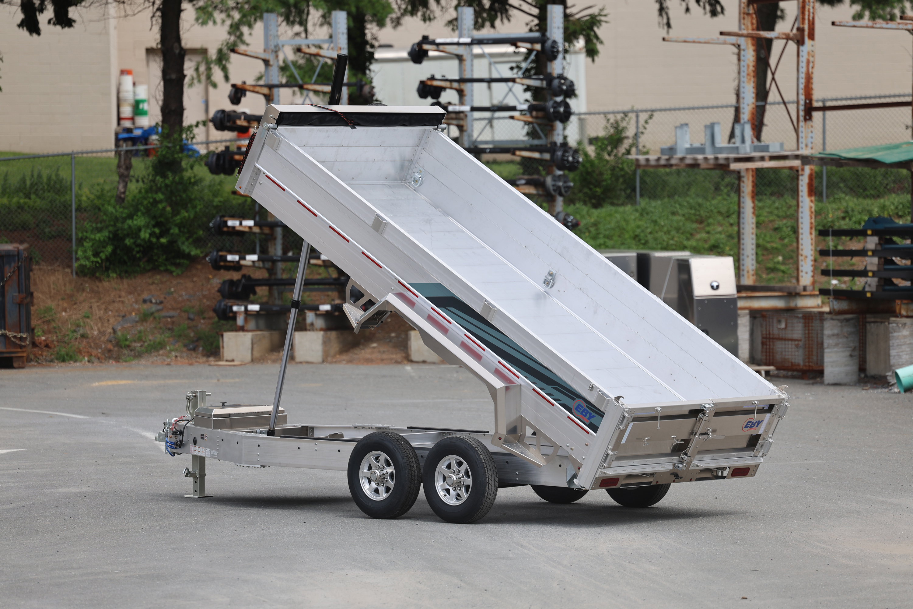 Eby CB14K Aluminum Dump Trailer