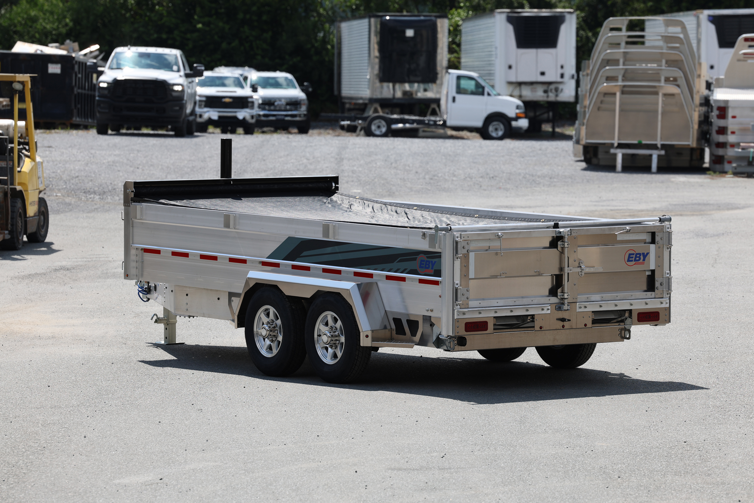 Eby CB14K Aluminum Dump Trailer