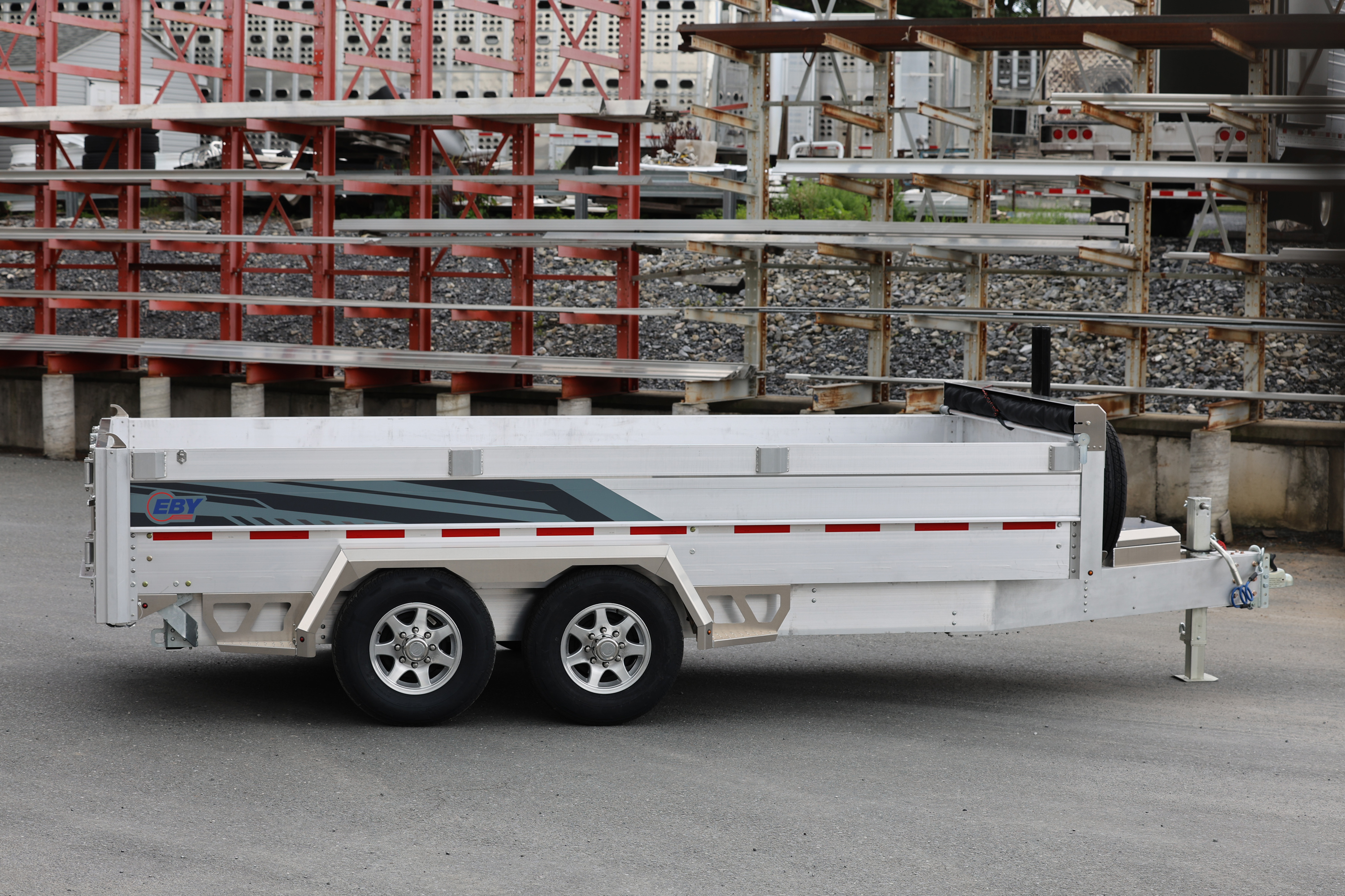 Eby CB14K Aluminum Dump Trailer