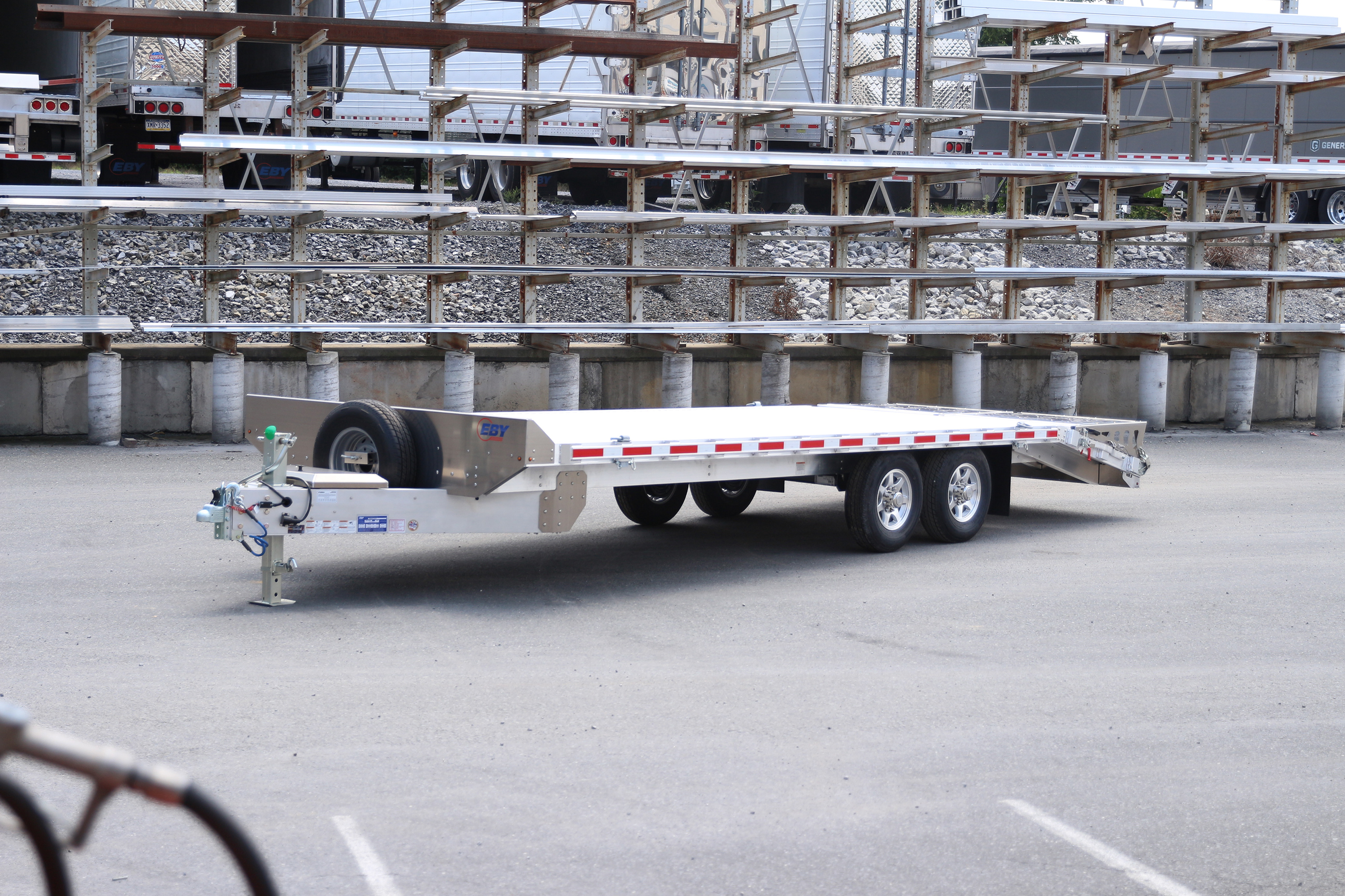 Eby 14K Deck Over Aluminum Equipment Trailer