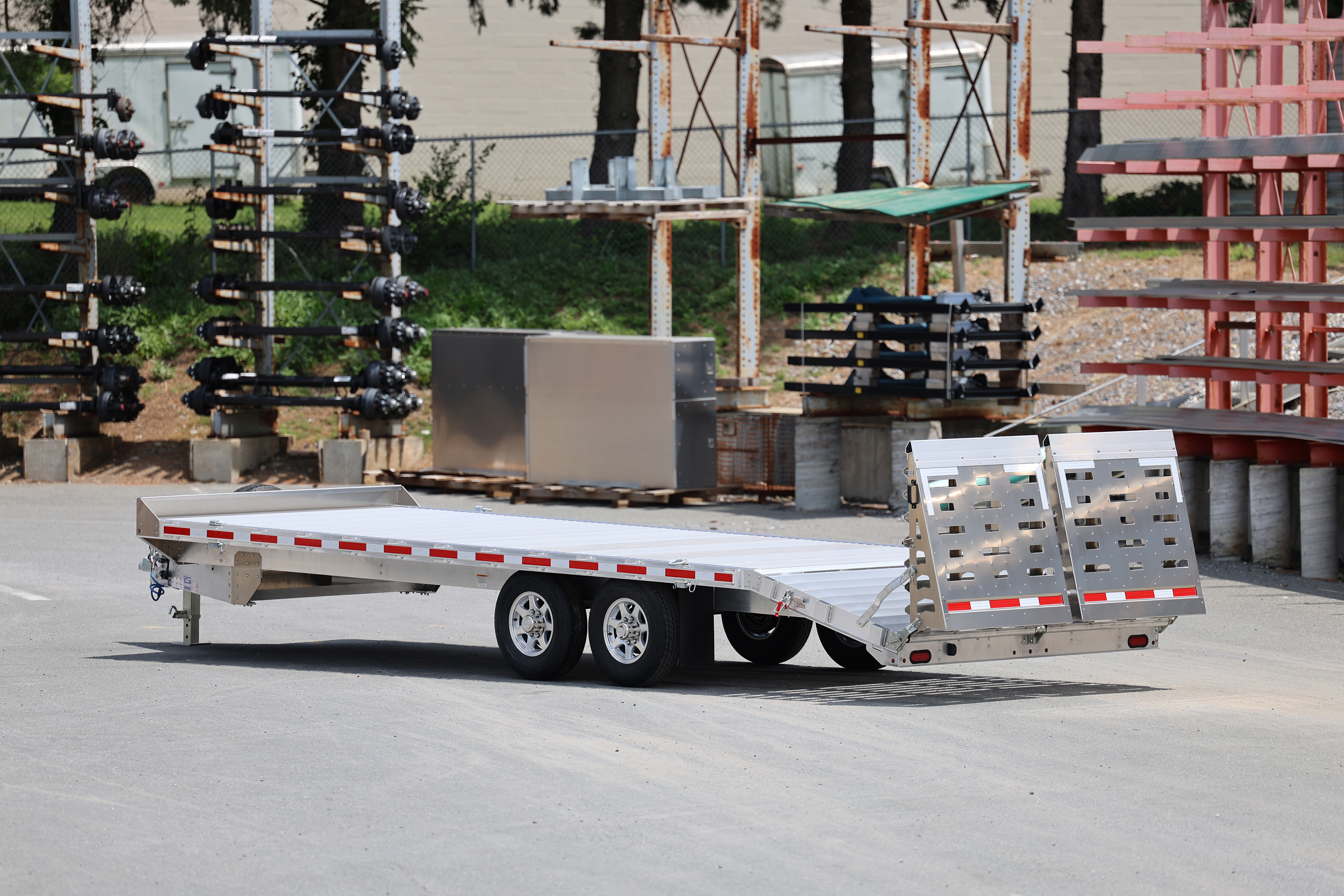 Eby 14K Deck Over Aluminum Equipment Trailer 