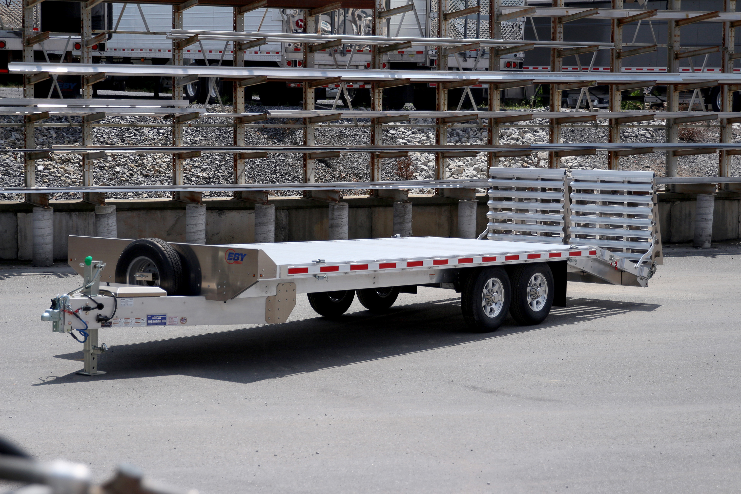 Eby 14K Deck Over Aluminum Equipment Trailer