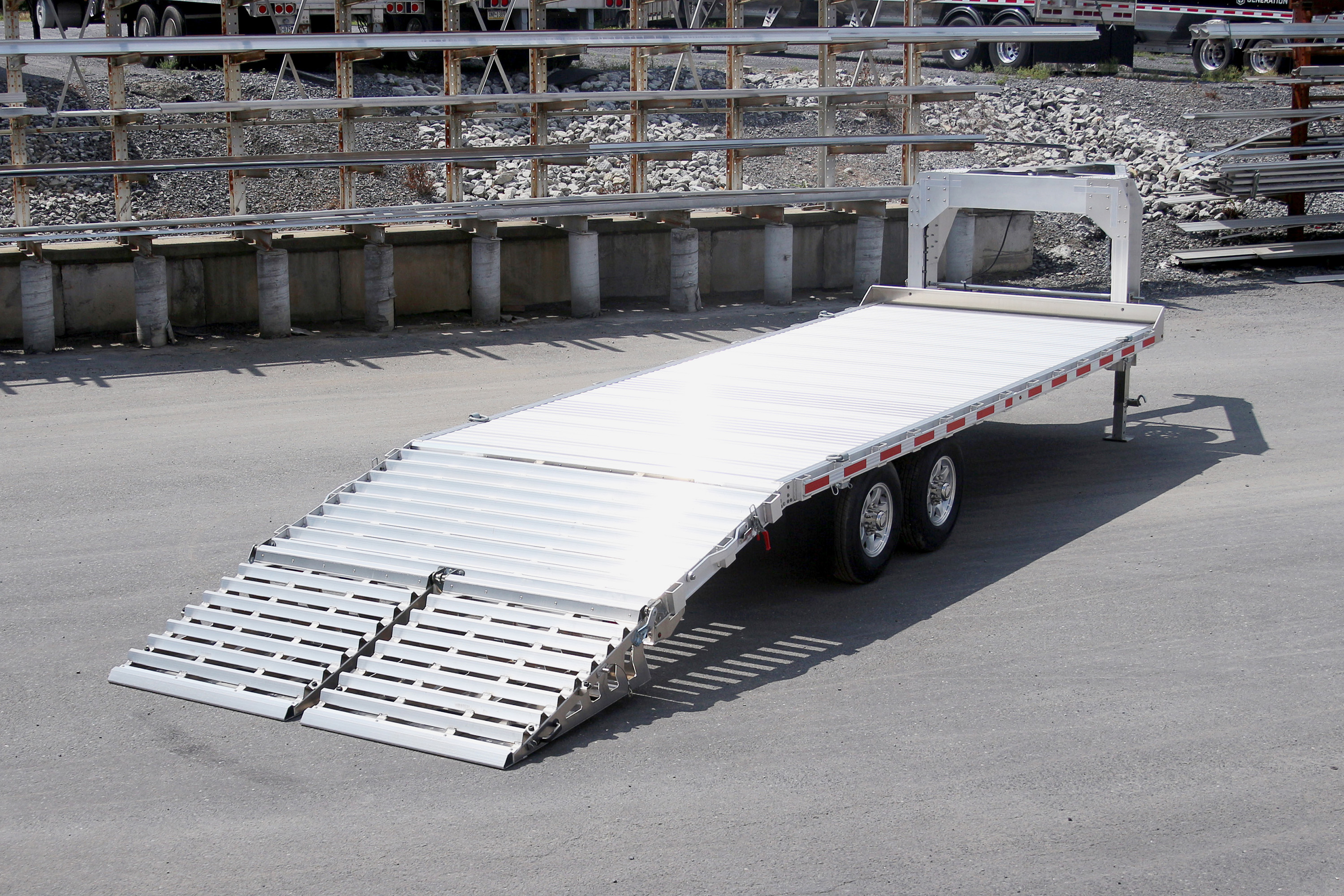 Eby GN16K Aluminum Gooseneck Equipment Trailer