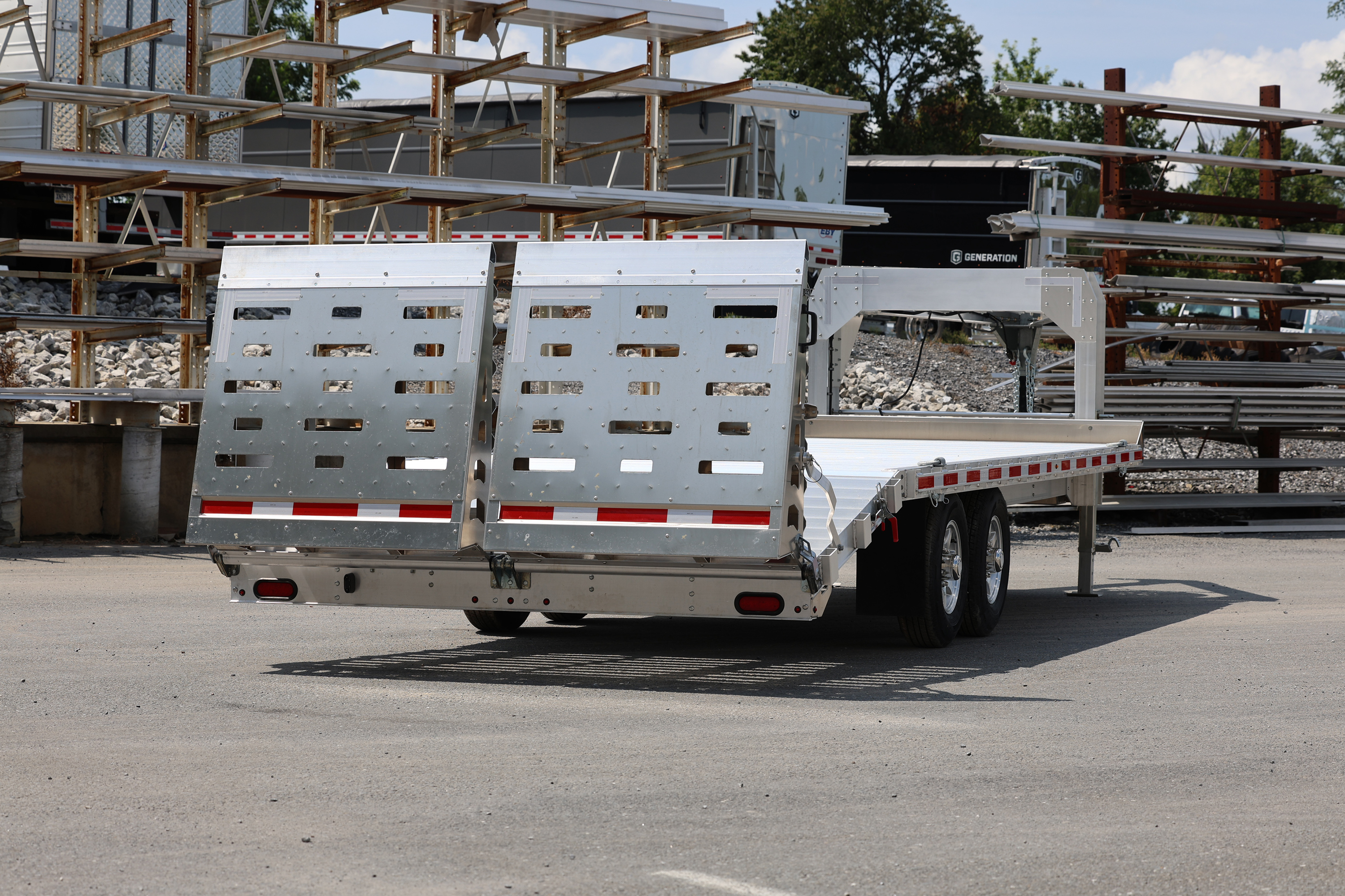 Eby GN16K Aluminum Gooseneck Equipment Trailer