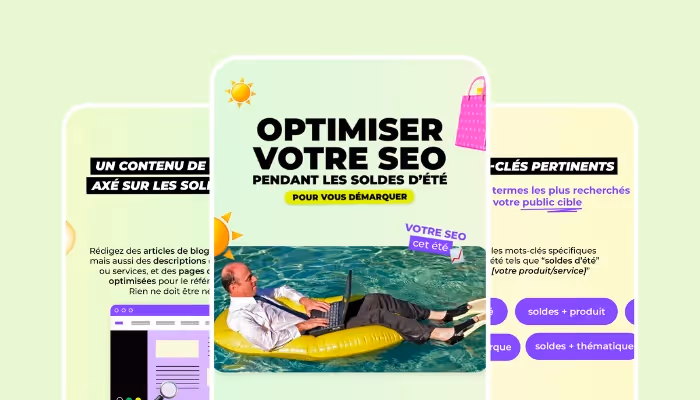 Conseil SEO pour les soldes d'été