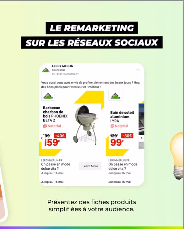 Stratégie creative pour les soldes
