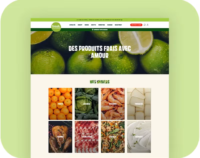 Agence Pickers pour l'enseigne Fresh