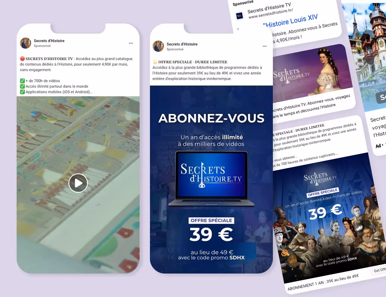 Visuel cas client Secret d'histoire