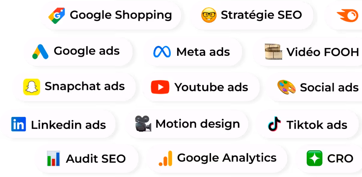 Agence marketing digital - Master