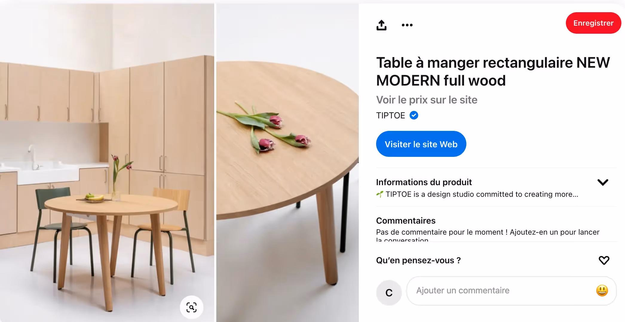 Bonnes pratiques SEO Pinterest Mobilier