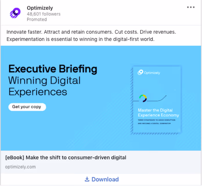 Generation de lead - Linkedin Ads