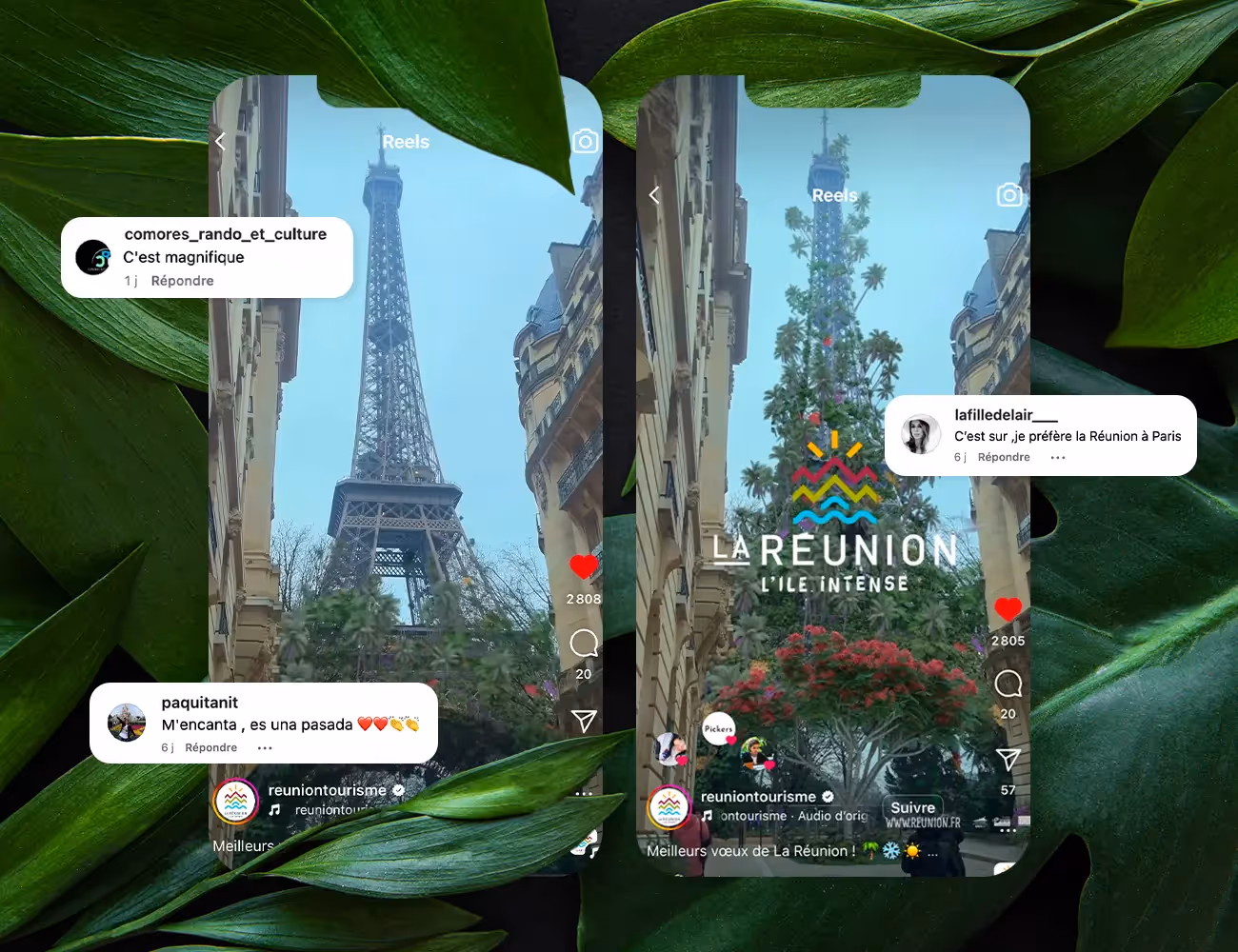 visuel FOOH ile de la reunion