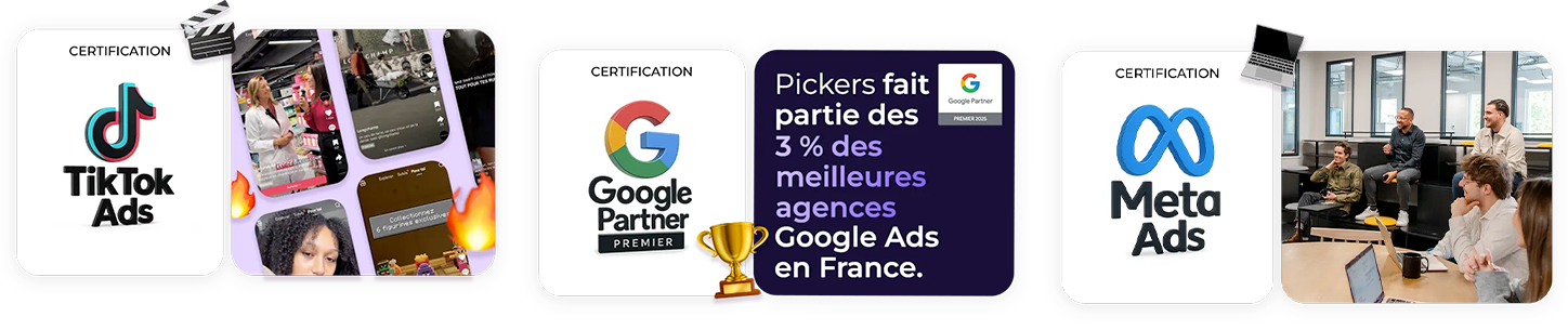 Agence Pickers, experte en social ads