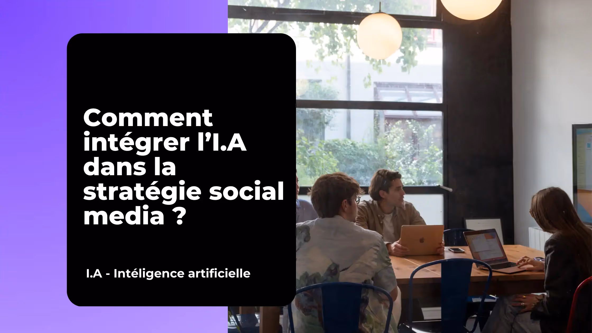 Stratégie social media I.A