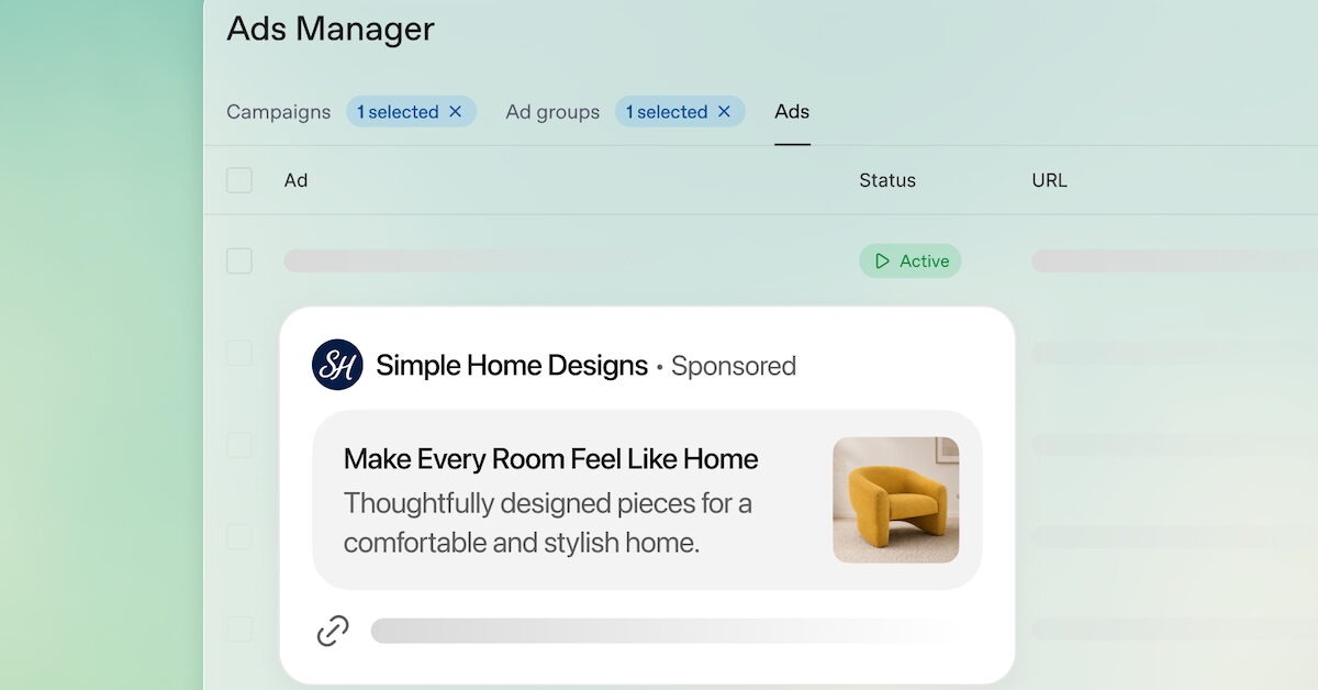 interface ads manager
