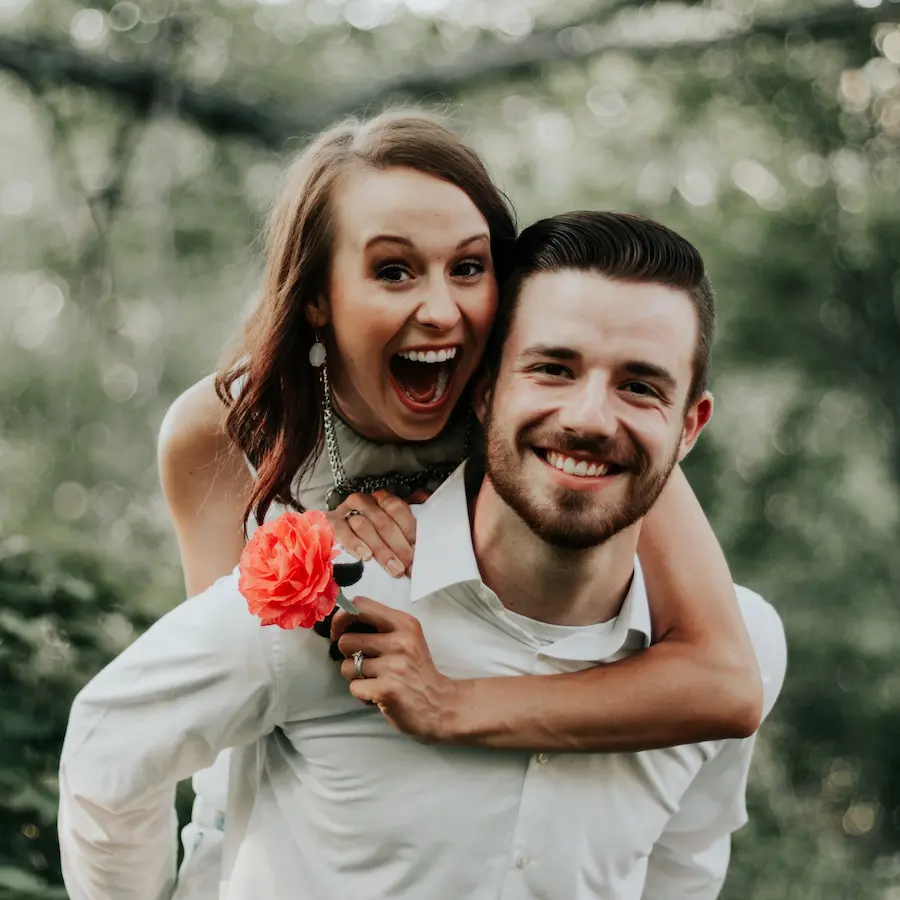 A happily married couple
