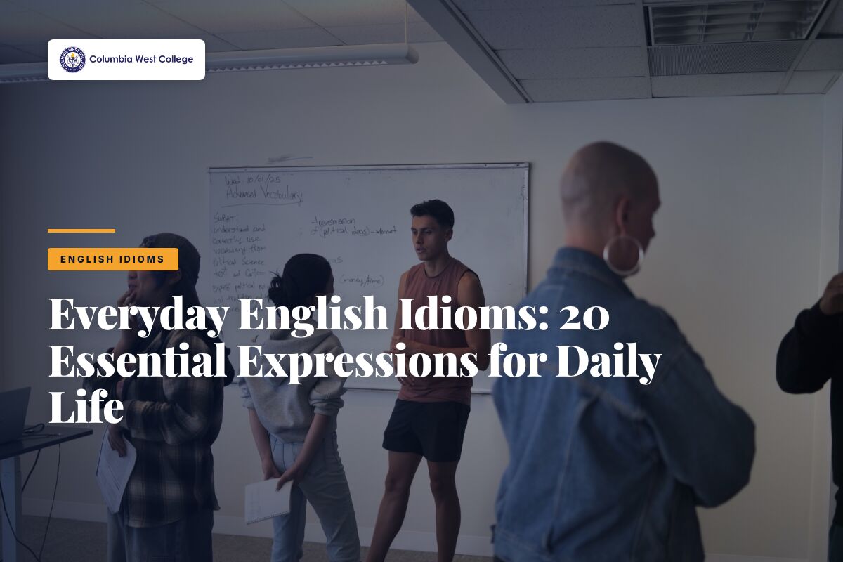 Espressioni Idiomatiche Inglesi Quotidiane: 20 Espressioni Essenziali per la Vita di Tutti i Giorni
