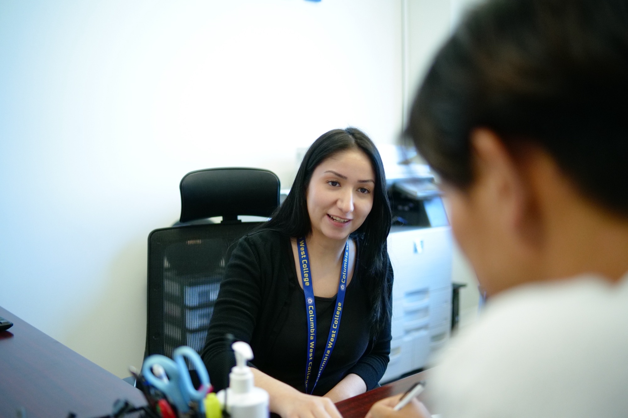CWC international students focused on English learning in Los Angeles